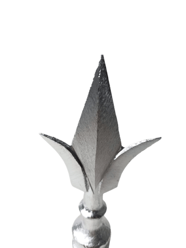 Ponta De Lança Modelo Lirio Em Aluminio Para Tubo 5/8''