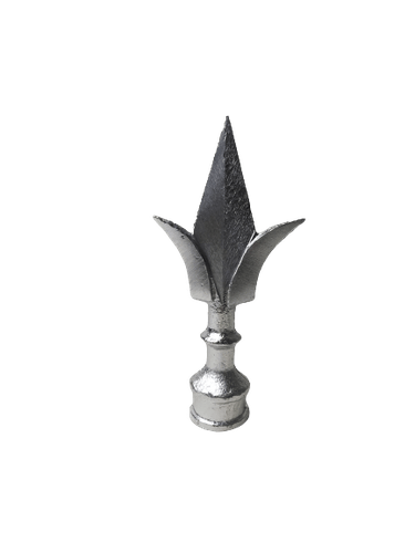 Ponta De Lança Modelo Lirio Em Aluminio Para Tubo 5/8''
