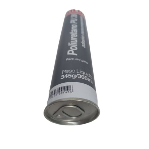 PU 36 CINZA POLIURETANO TUBO 300ML/345GR SILOC