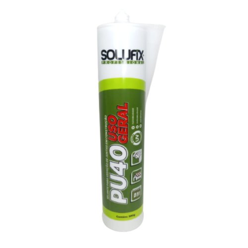 Pu 40 Uso Geral Cinza Tubo 380Gr Solufix