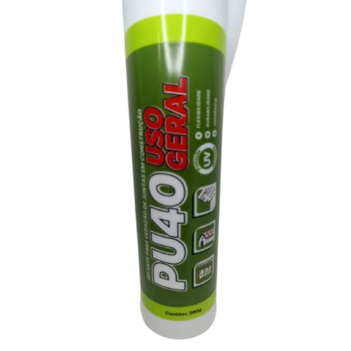 Pu 40 Uso Geral Cinza Tubo 380Gr Solufix