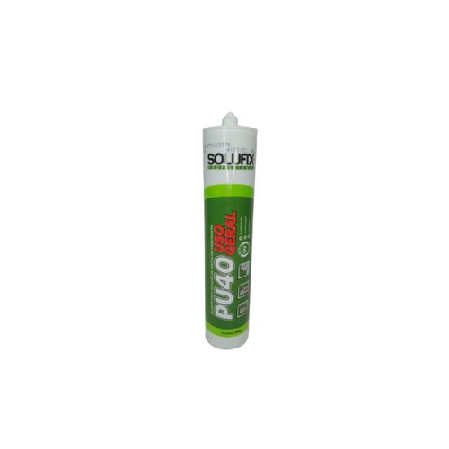 PU 40 Uso Geral Tubo 380G Solufix - Preto