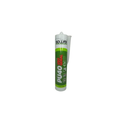 PU 40 Uso Geral Tubo 380G Solufix - Preto
