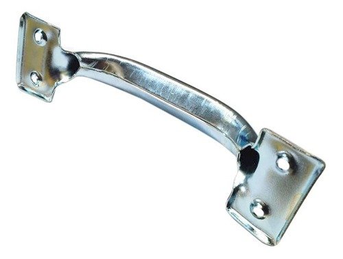 Puxador Alça De Chapa N.2 128mm Zincado