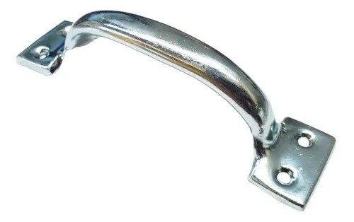 Puxador Alça De Chapa N.3 148mm Zincado