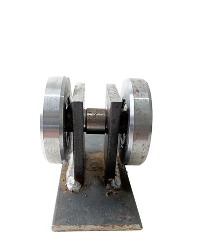 Rodizio Duplo Reforçado 3'' Para Portão De correr Suspenso 
