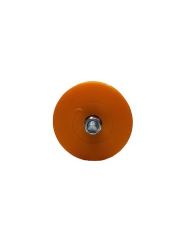 Roldana De 2.1/2'' Cava V Em Nylon Poleto 