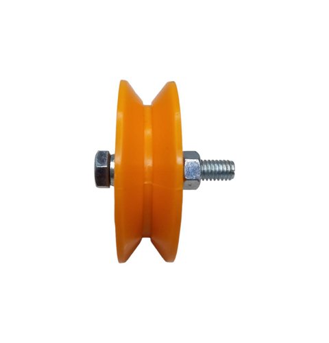 Roldana De 2.1/2'' Cava V Em Nylon Poleto 