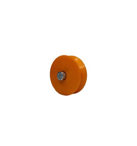 Roldana De 2.1/2'' Cava V Em Nylon Poleto 