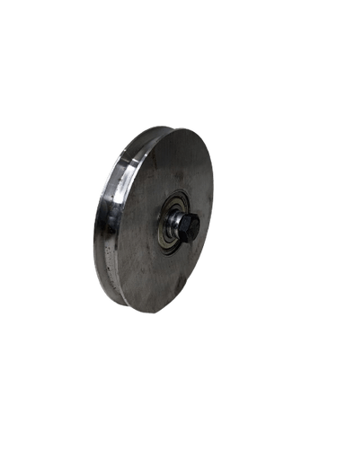 Roldana De Aço 2.1/2'' Com Cava V 19mm Com Parafuso
