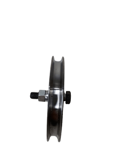 Roldana De Aço 2.1/2'' Com Cava V 19mm Com Parafuso
