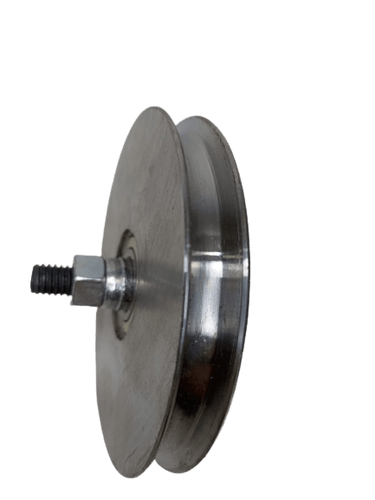 Roldana De Aço 2.1/2'' Com Cava V 19mm Com Parafuso
