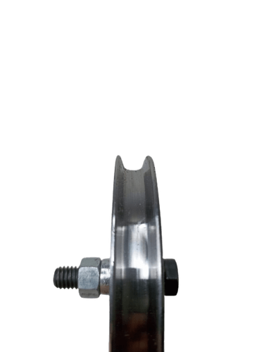 Roldana De Aço 2.1/2'' Com Cava V 19mm Com Parafuso