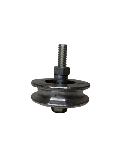 Roldana De Aço 2'' Cava U 16mm Com Parafuso 5/16''