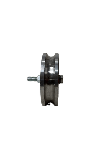 ROLDANA AÇO 4 X 28 MM U FERRO 1/2 S/EIXO C/2 ROL  ZINC 