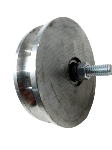 ROLDANA AÇO 4 X 28 MM U FERRO 1/2 S/EIXO C/2 ROL  ZINC 