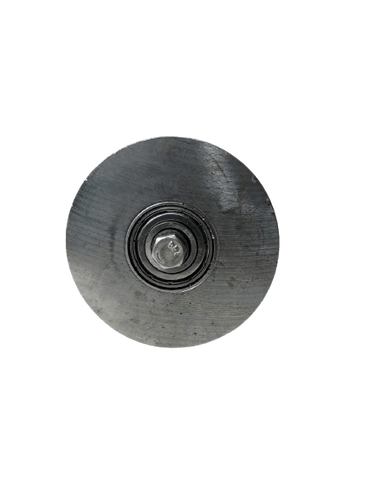 ROLDANA AÇO 4 X 28 MM U FERRO 1/2 S/EIXO C/2 ROL  ZINC 