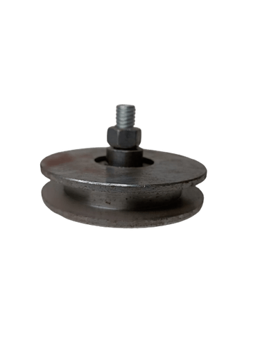 Roldana Aço 2.1/2" Cava Quadrada 10x10 16mm Com Parafuso