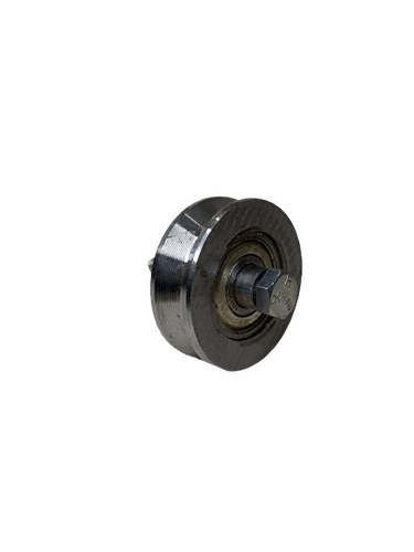 Roldana De Aço De 2'' Com Cava V 16mm Com Parafuso 5/16''