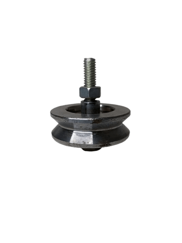 Roldana De Aço De 2'' Com Cava V 16mm Com Parafuso 5/16''