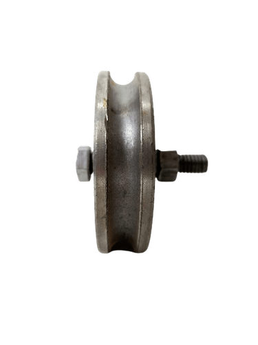 Roldana De Ferro Fundido 2.1/2" Com Perfil "U" Com Parafuso 