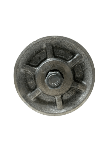 Roldana De Ferro Fundido 2.1/2" Com Perfil "U" Com Parafuso 
