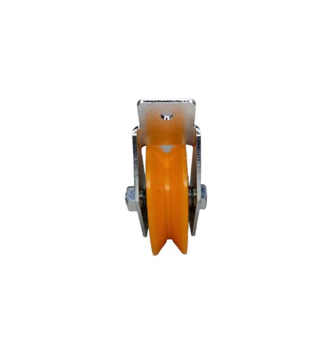 Roldana Em Nylon De 2.1/2'' Cava V Com Caixa Aberta