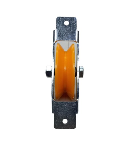 Roldana Em Nylon De 2.1/2'' Cava V Com Caixa Aberta