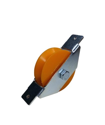 Roldana Em Nylon De 2.1/2'' Cava V Com Caixa Aberta