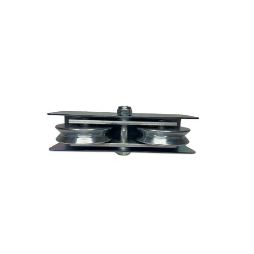 Roldana Truck 3" Zincada Cava V 1 Rolamento