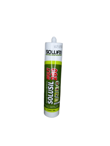 Silicone Acético Incolor Mult 280 Solufix 260g