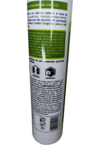 Silicone Acético Incolor Mult 280 Solufix 260g