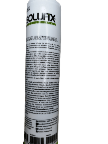 Silicone Acético Incolor Universal 230g Solufix