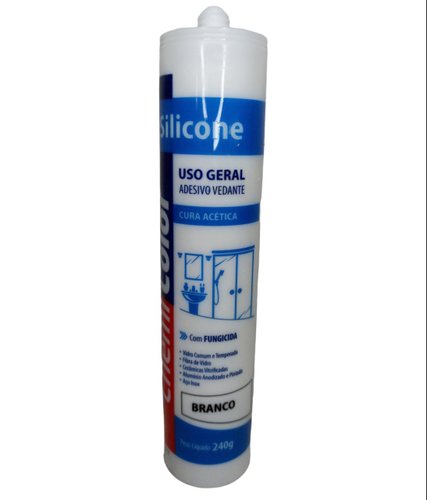 Silicone Acético Uso Geral Branco Chemicolor 240G