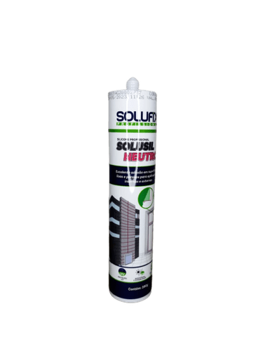 Silicone Neutro Incolor Profissional 280g Solufix 