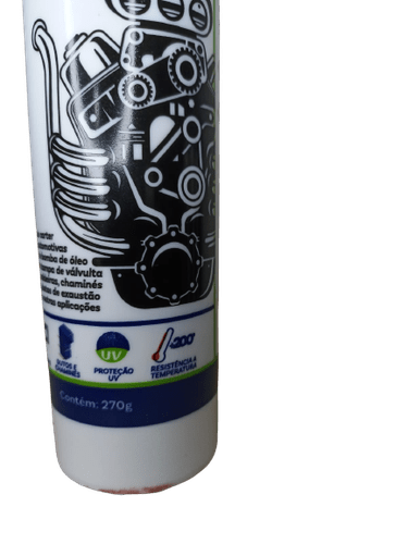 Silicone Solusil Alta Temperatura Vermelho Acético 270g Solufix