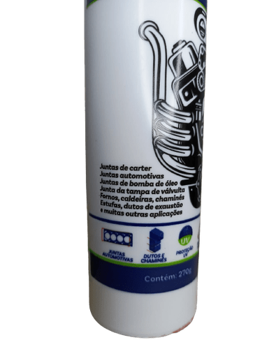 Silicone Solusil Alta Temperatura Vermelho Acético 270g Solufix