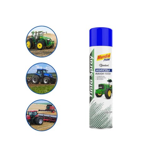Tinta Spray Agrícola Azul Mundial Prime
