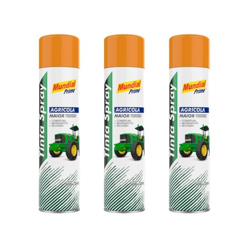Tinta Spray Agrícola Laranja Mundial Prime