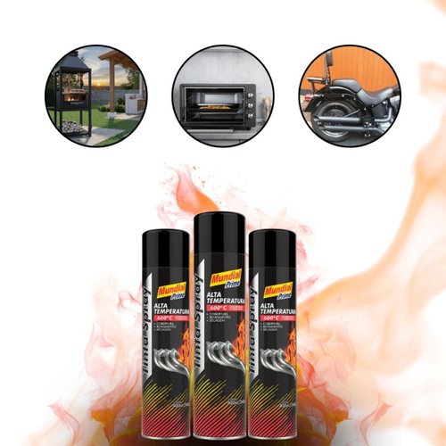 Tinta Spray Alta Temperatura Mundial Prime