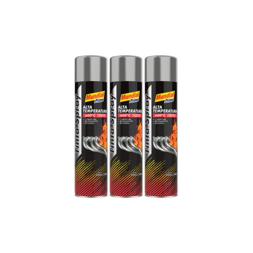 Tinta Spray Alta Temperatura Mundial Prime