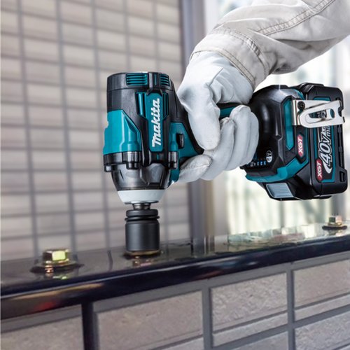 Chave De Impacto A Bateria 40V TW004GZ Makita + Brinde 