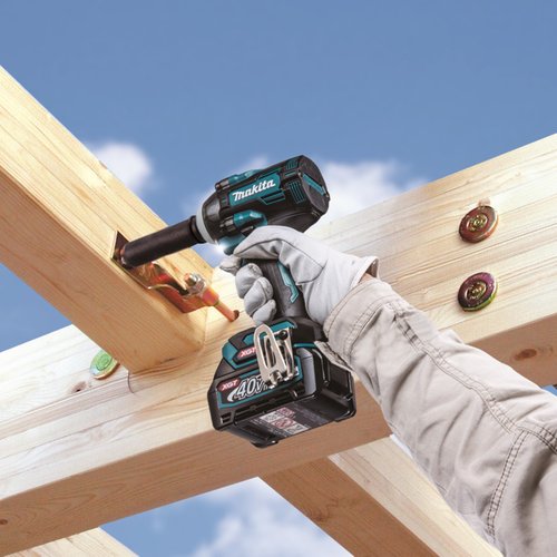 Chave De Impacto A Bateria 40V TW004GZ Makita + Brinde 