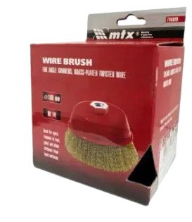 746059 Escova De Aço Carbono Tipo Copo Diâmetro 100mm Rosca M14 Mtx