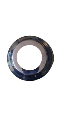 Canopla De Acabamento Inox 304 Para Tubo 2" Disco 4'' (95mm) Abaulada