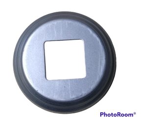 Canopla De Acabamento Redonda Base 3.1/2'' Tubo 30 X 30  28.82