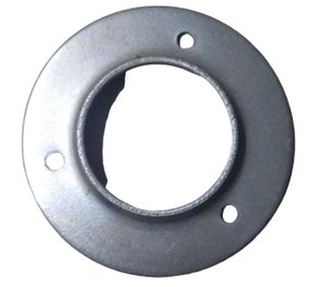 Canopla De Repuxo Para Tubo De 2" Base De 4" Galvanizada 28.41