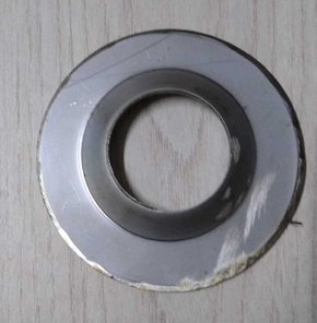 Canopla Repuxada 304 Para Tubo 1.1/2'' Inox