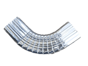 CURVA  AMERICANA GALVANIZADA LATERAL PRETO P/CONDUTOR