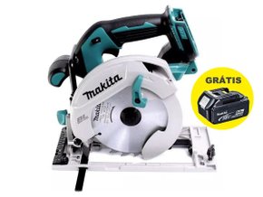 Dhs680z Serra Circular 18V Makita + Brinde 1 Bateria 5,0Ah